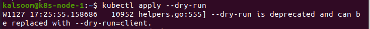 how-to-use-kubectl-dry-run