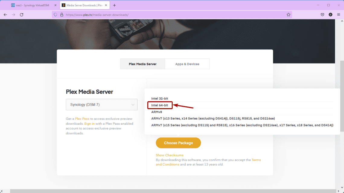 plex media server synology plex media server synology