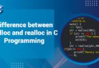 Difference between malloc and realloc in C Programming