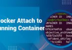 Docker Attach to Running Container