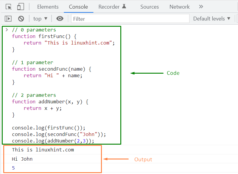 Function Parameters And Arguments In JavaScript