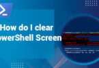 How do I clear PowerShell Screen