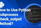 How to Use Python Subprocess Check_output Method?