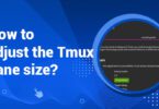 How to adjust the Tmux pane size?