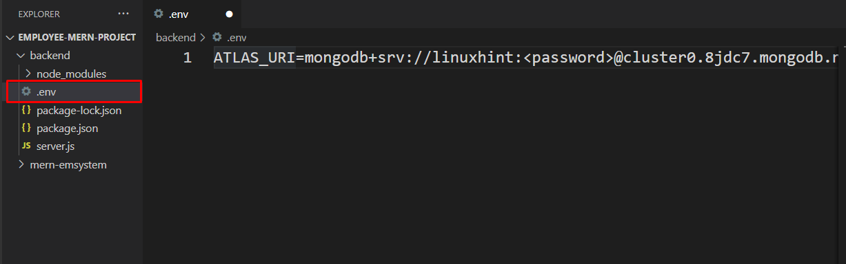 node js windows uri