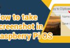 How to take screenshot in Raspberry Pi OS