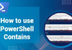 How to use PowerShell Contains