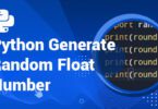 Python Generate Random Float Number