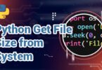 Python Get File Size from System