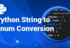 Python String to Enum Conversion