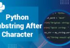 Python Substring After Character