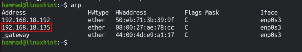 What Is The Arp Command In Linux