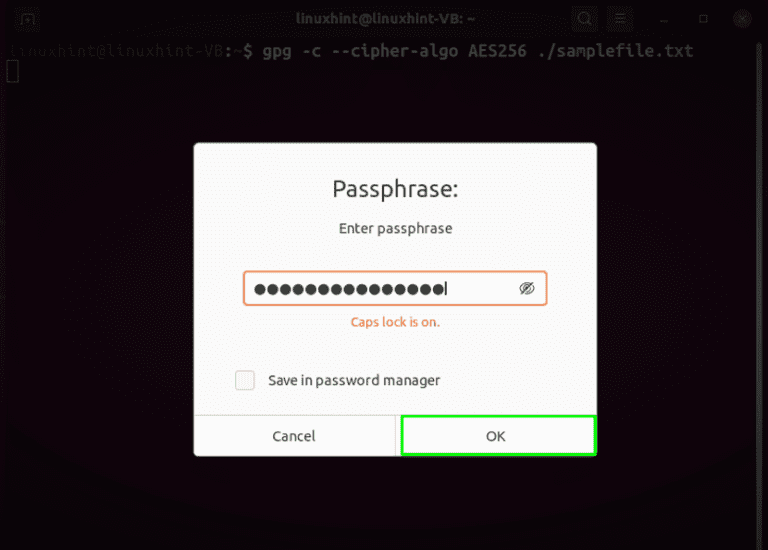 How To Encrypt File With Password Using GPG