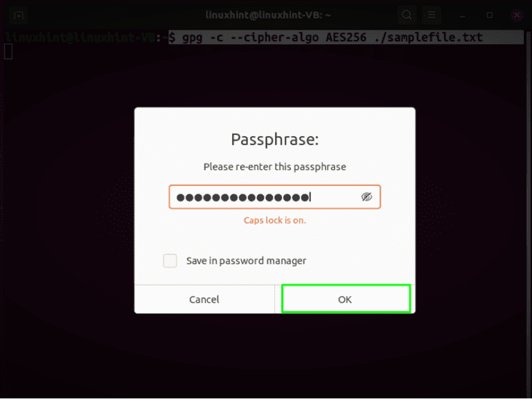 How To Encrypt File With Password Using GPG