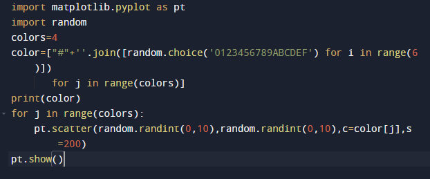 Generate Random RGB Colors Python