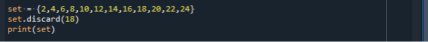 how-to-remove-an-element-from-a-set-in-python