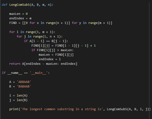 longest-common-substring-python