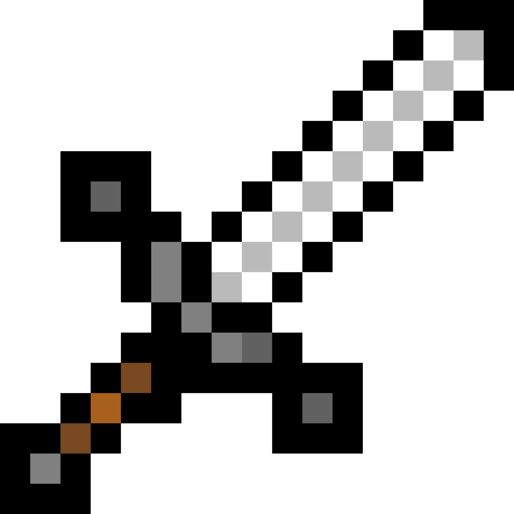 Железный меч. Iron Sword Minecraft. Железный меч из МАЙНКРАФТА. Железный меч из МАЙНКРАФТА на белом фоне. Железный меч майнкрафт без фона.