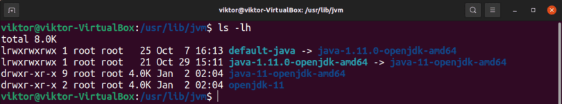 Как узнать java home linux