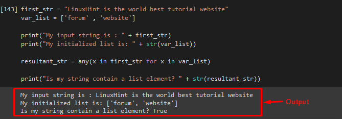 Python Check If String Contains Substring From List Linux Consultant