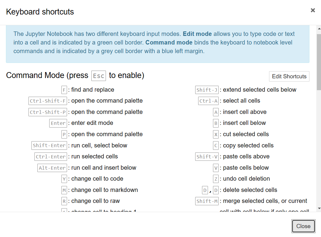 Smart Notebook Keyboard Shortcuts