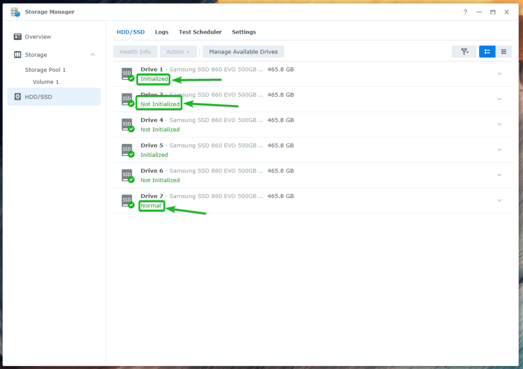 synology drive not initialized