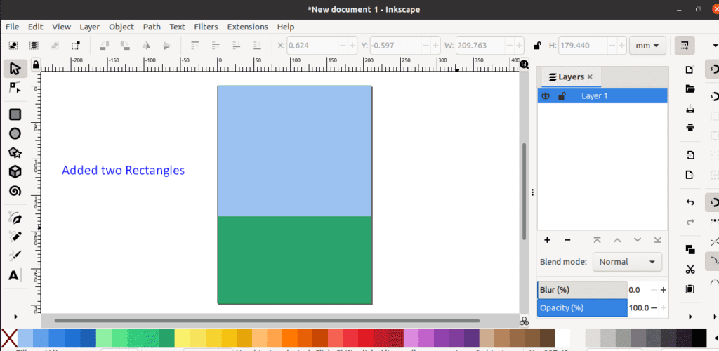 How to merge layers in Inkscape