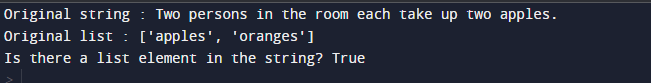 Python Check If String Contains Substring From List