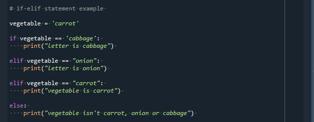 Python Switch Statement Syntax