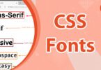 CSS Fonts