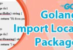 Golang Import Local Package