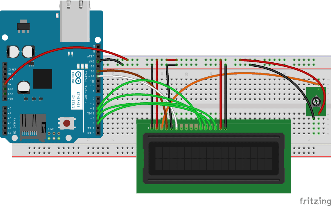 How to control the brightness of the LCD with Arduino