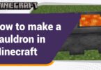 How to make a Cauldron in Minecraft
