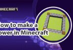 How to make a tower in Minecraft