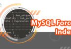 MySQL Force Index