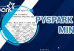 PySpark – min()