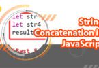 String Concatenation in JavaScript