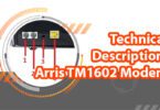 Technical Description: Arris TM1602 Modem