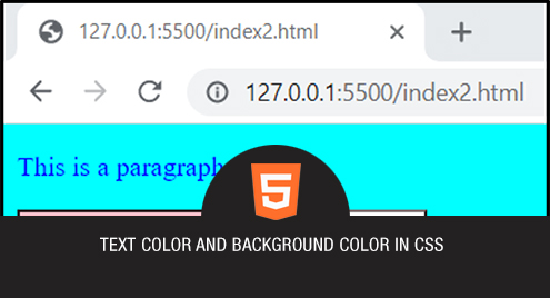 Text Color and Background Color in CSS