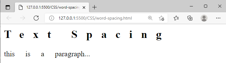 Text Spacing And Word Spacing In CSS Explained