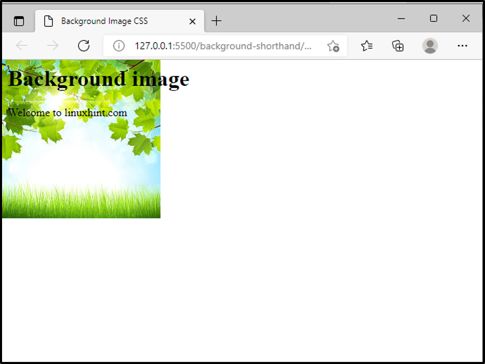 efterår malm Hæderlig Background Repeat in CSS