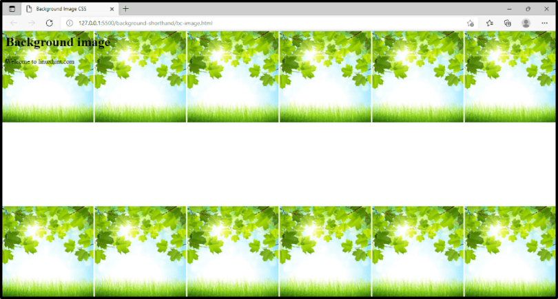 background-repeat-in-css