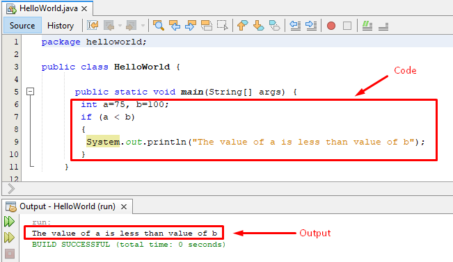 Conditional Statements In Java