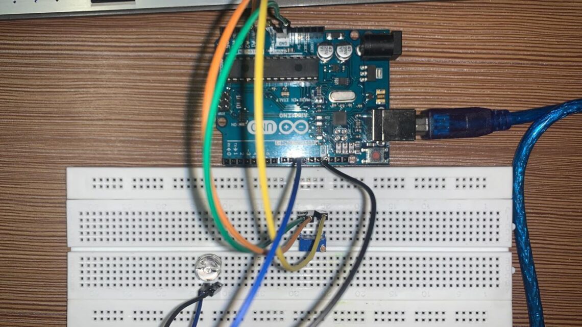 How to Control LED with a Potentiometer in Arduino