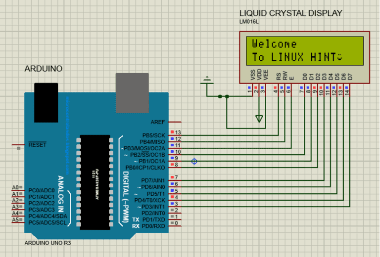 How To Interface Lcd With Arduino In 4 Bit And 8 Bit Modes