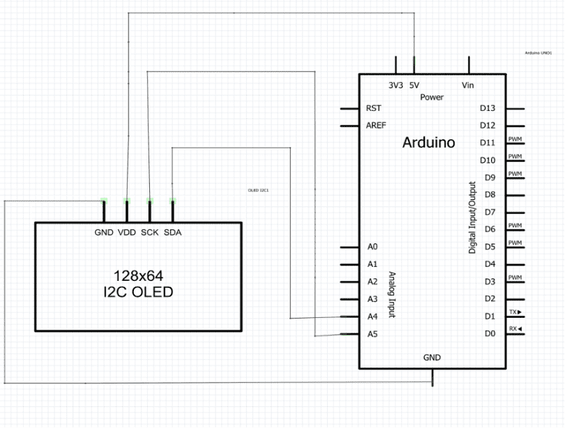 How to Interface 128×64 OLED Display With Arduino Uno