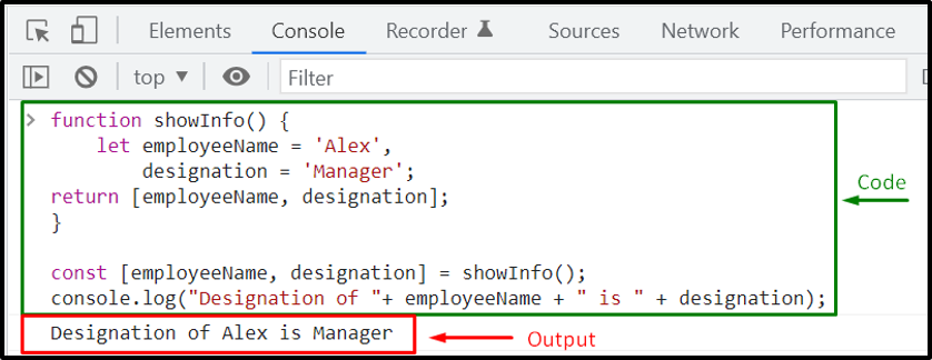 How To Return Multiple Values From A Function In JavaScript