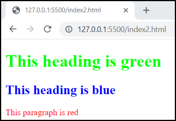 Text Color and Background Color in CSS