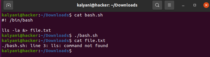 Bash Scripting Symbols