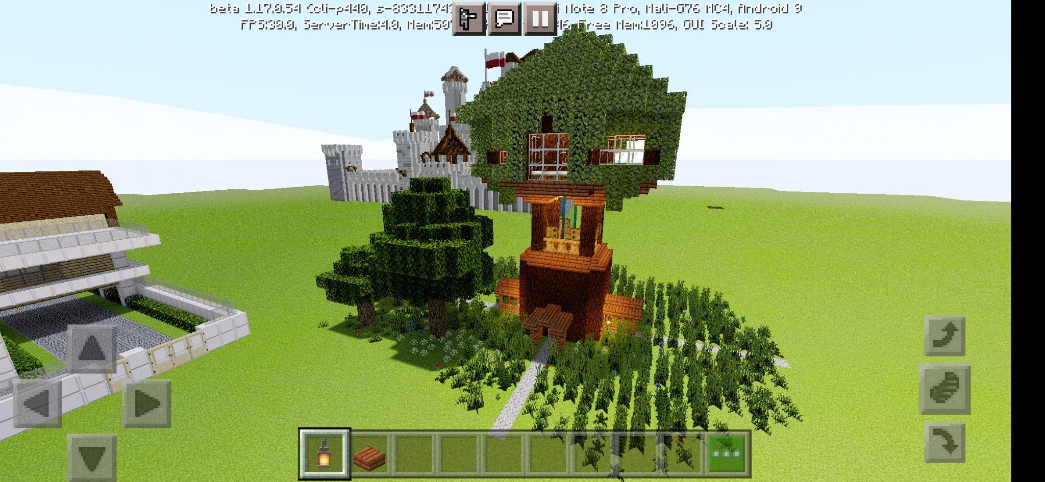 cool minecraft tree houses